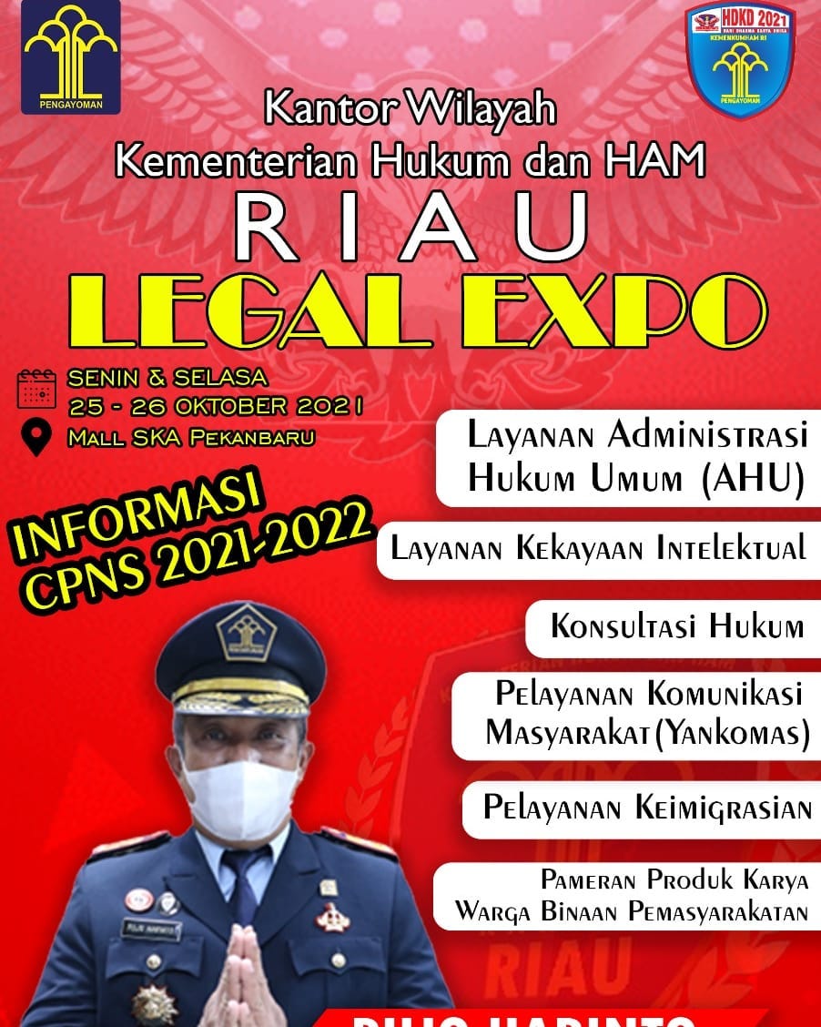 KANWIL KEMENKUMHAM RIAU LEGAL EXPO